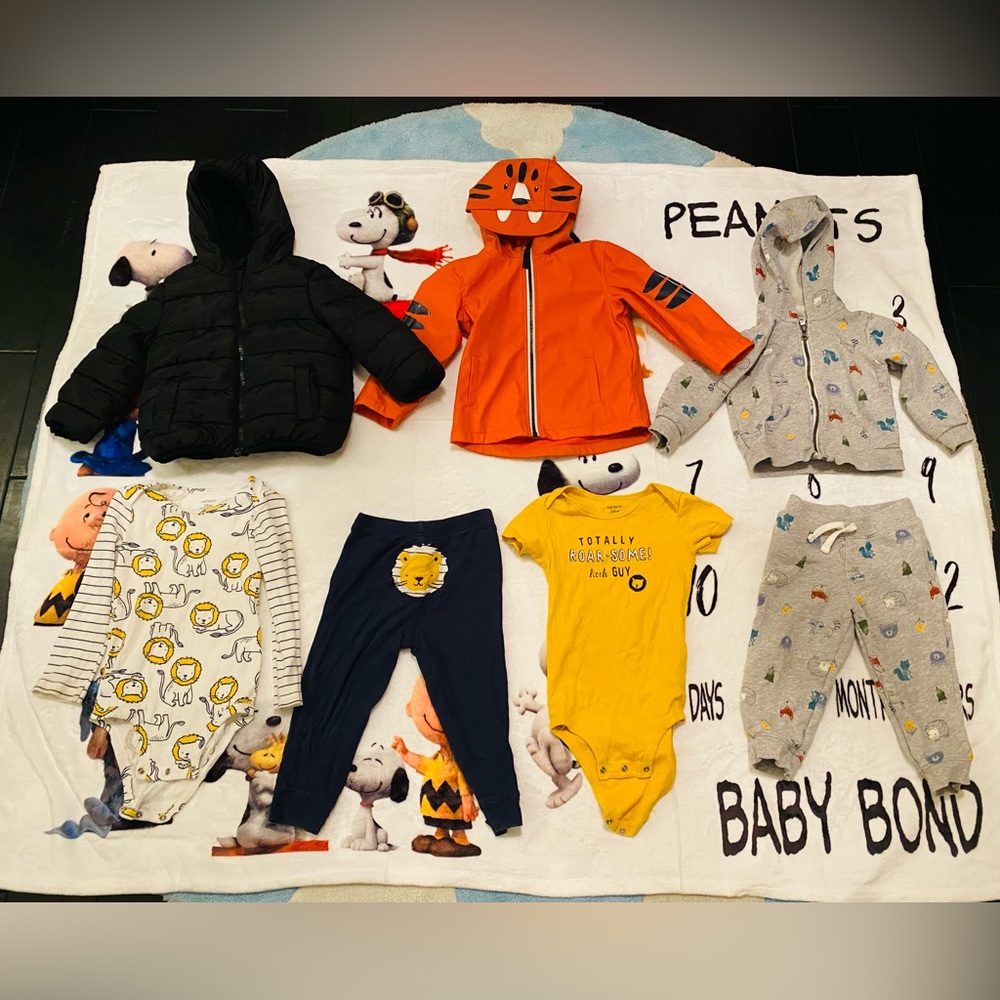 98 Toddler Boy clothing items Size 24 months Carters items and other brands